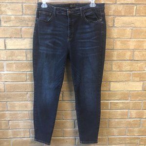 Judy Blue Women's Skinny Fit Blue Denim Jeans Dark Wash Sz 1XL Style JB82110DK